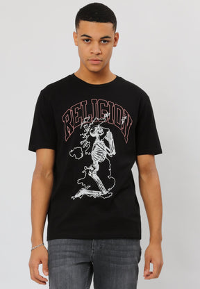 GREAT BRITAIN T-SHIRT BLACK