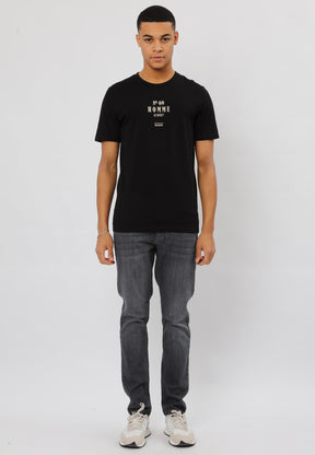 HOMME ALONE T-SHIRT BLACK
