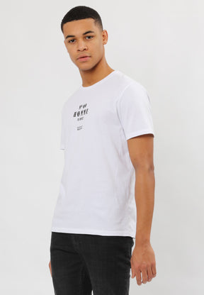 HOMME ALONE T-SHIRT WHITE
