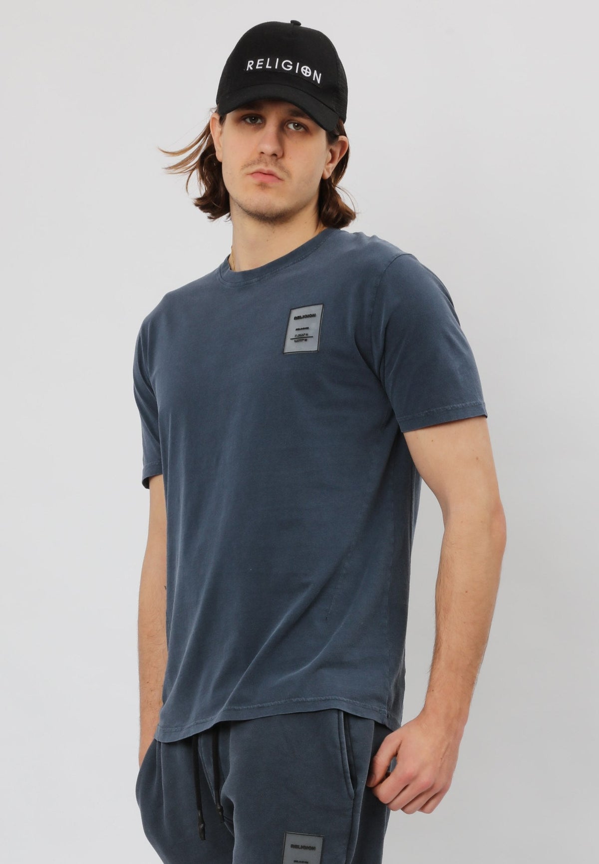 ACID TAG T-SHIRT WASHED INDIGO