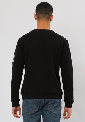 SLIDER HIGH NECK CREW BLACK