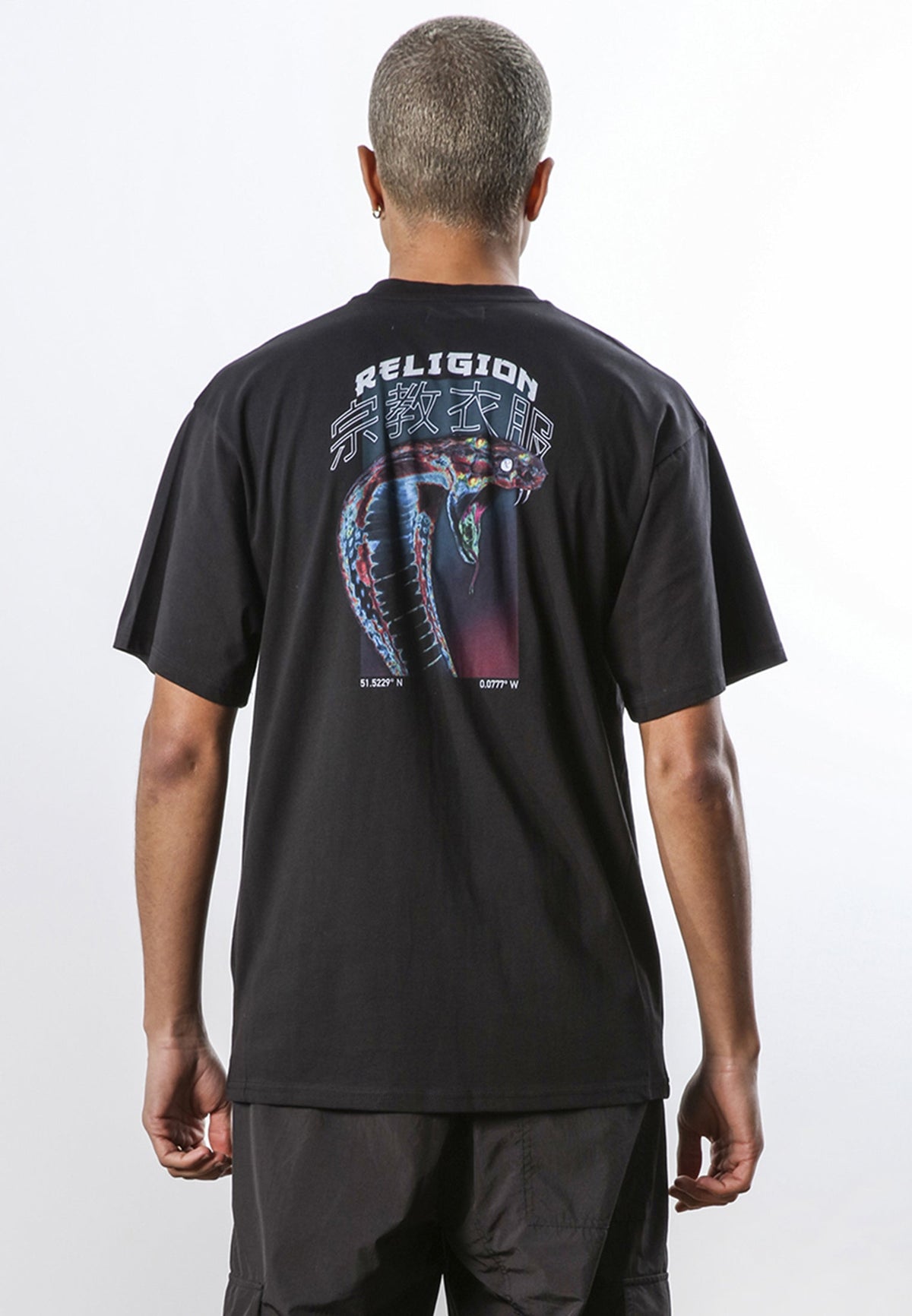 COBRA T-SHIRT BLACK