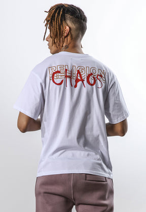 CHAOS SHARK T-SHIRT WHITE
