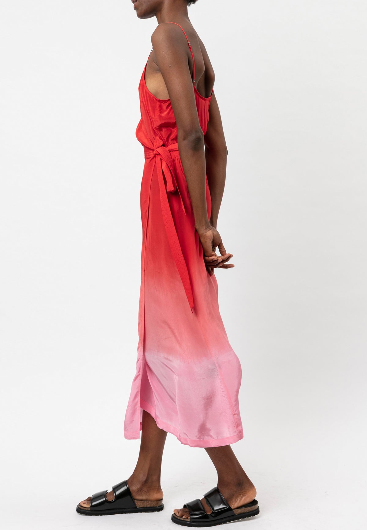 TIMES DRESS POPPY RED