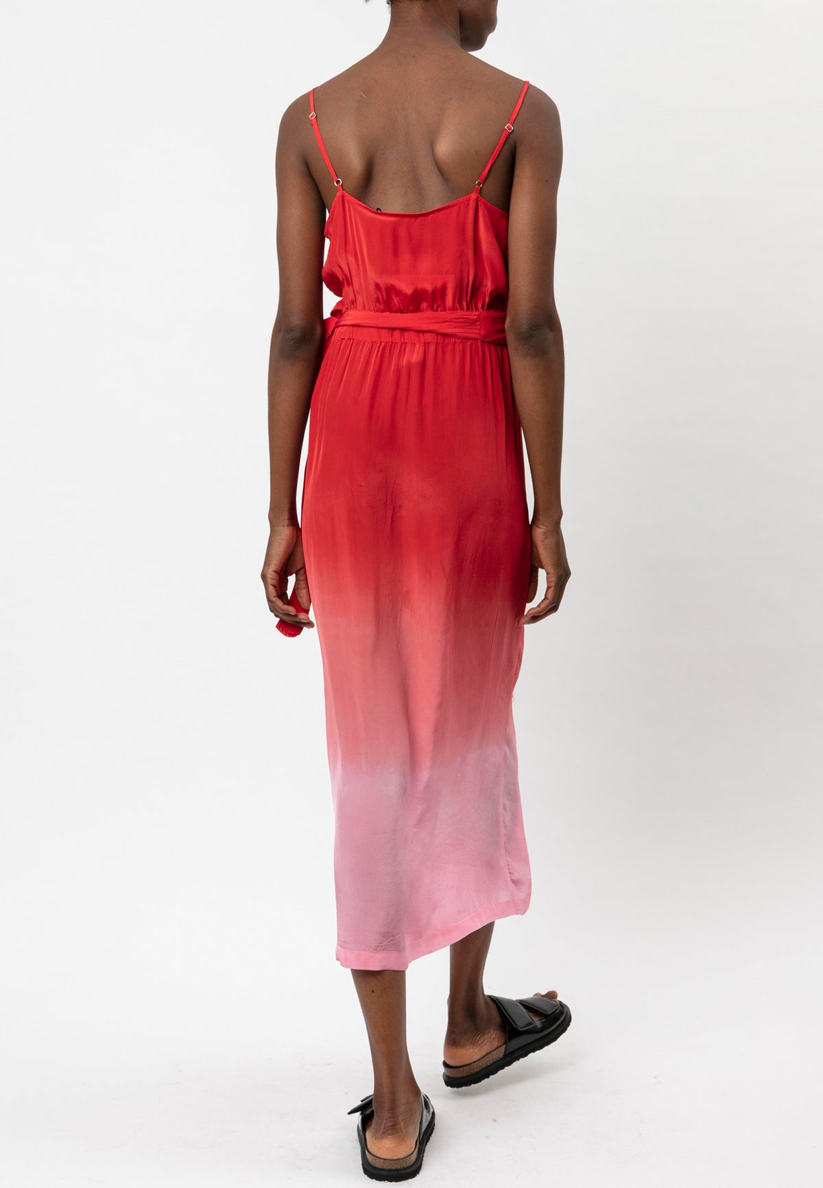 TIMES DRESS POPPY RED