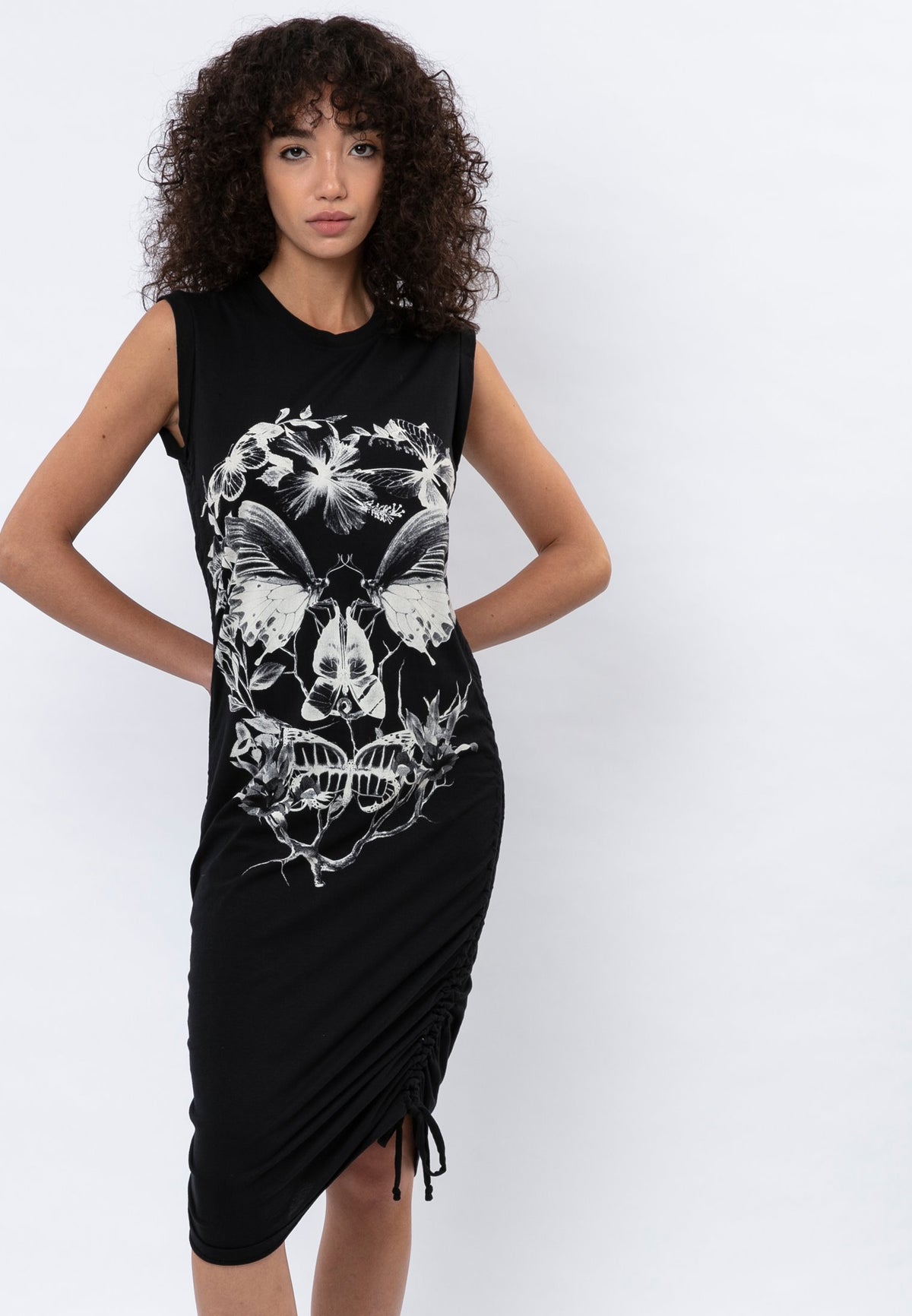 FREEDOM DRESS SKULL ILLUSION BLACK