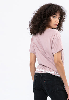 MUSIC T-SHIRT TURN UP THE MUSIC BRULEE