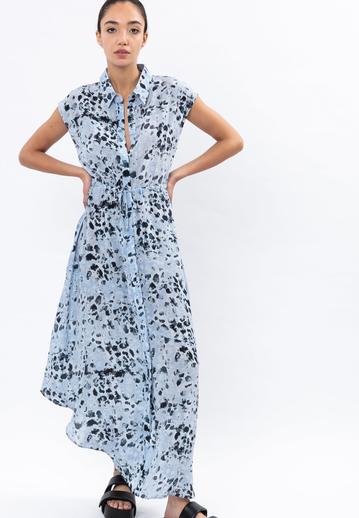 ALLIANCE DRESS STILL PRINT