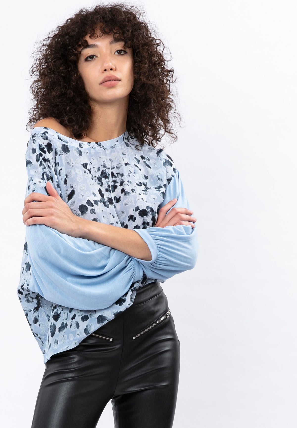 QUARTZ TOP STILL PRINT BALLAD BLUE