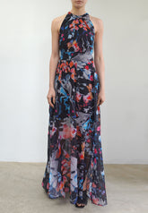 PYRITE MAXI DRESS CANVAS BLACK