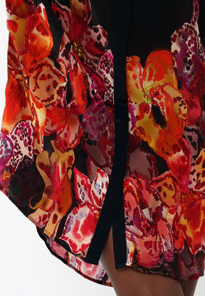 FRAME TUNIC PERIPHERY BLACK