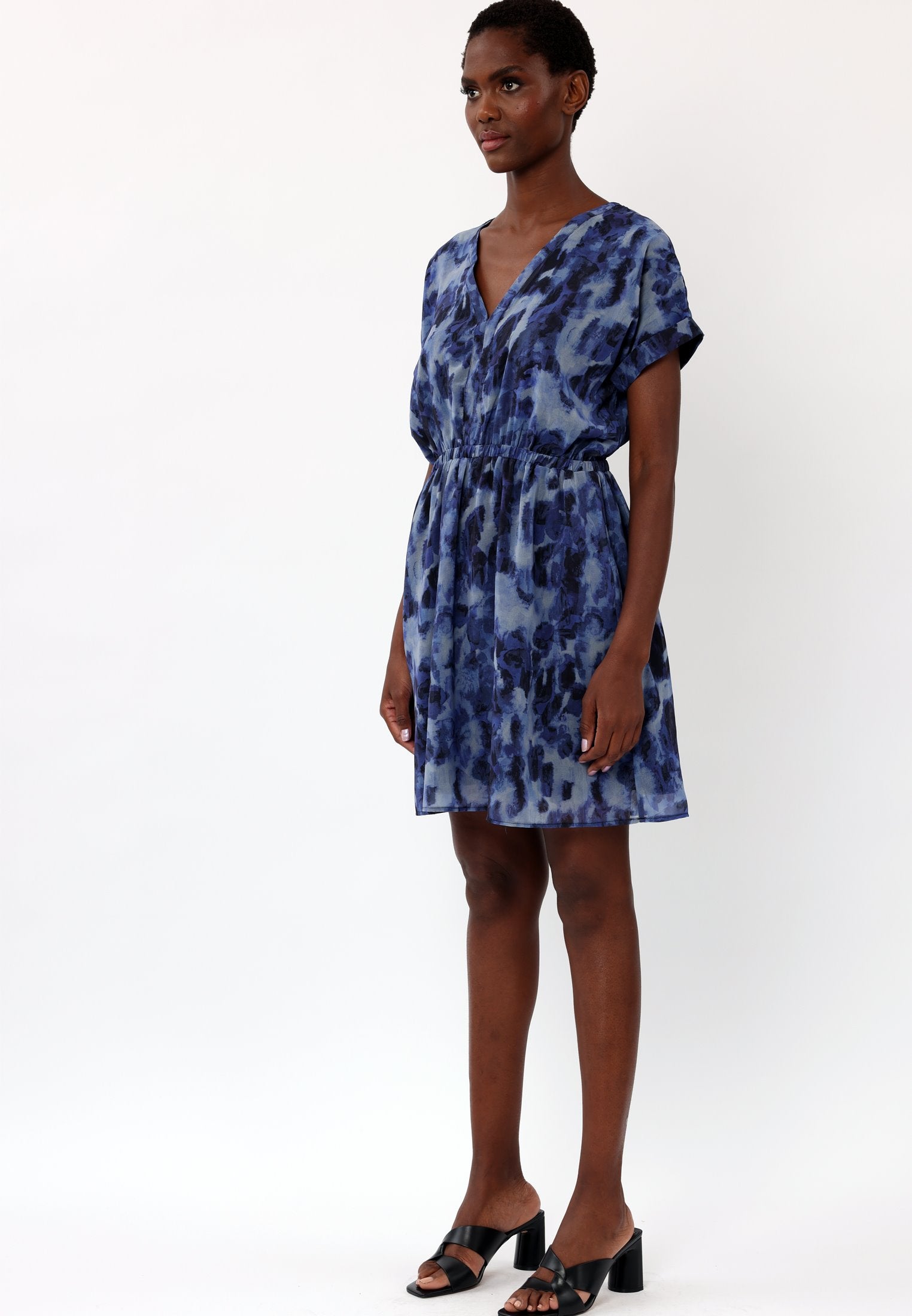 AMBER DRESS COVER NAVY