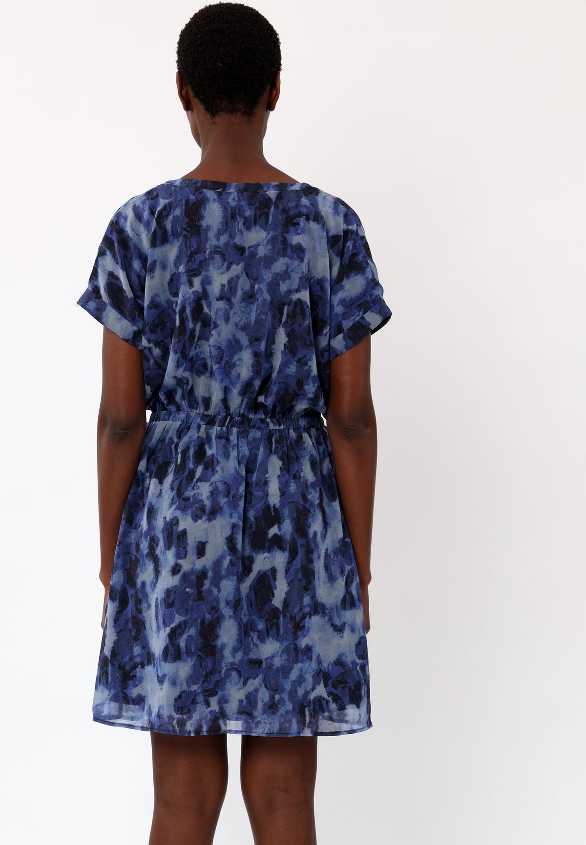 AMBER DRESS COVER NAVY