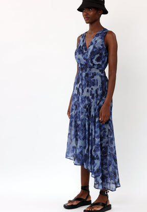AMBER MAXI DRESS COVER NAVY