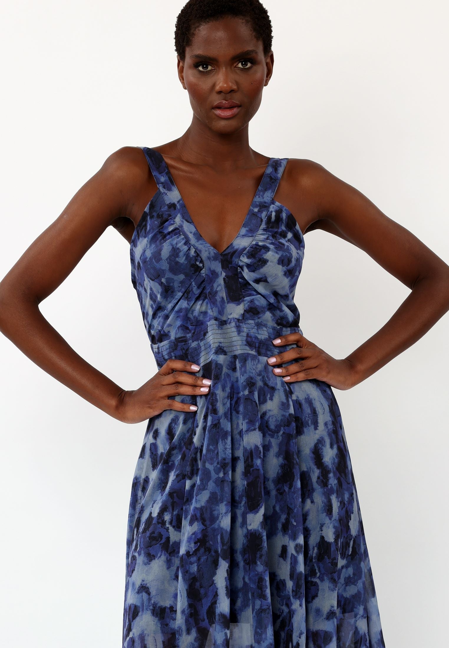 SUBLIME MAXI DRESS COVER NAVY