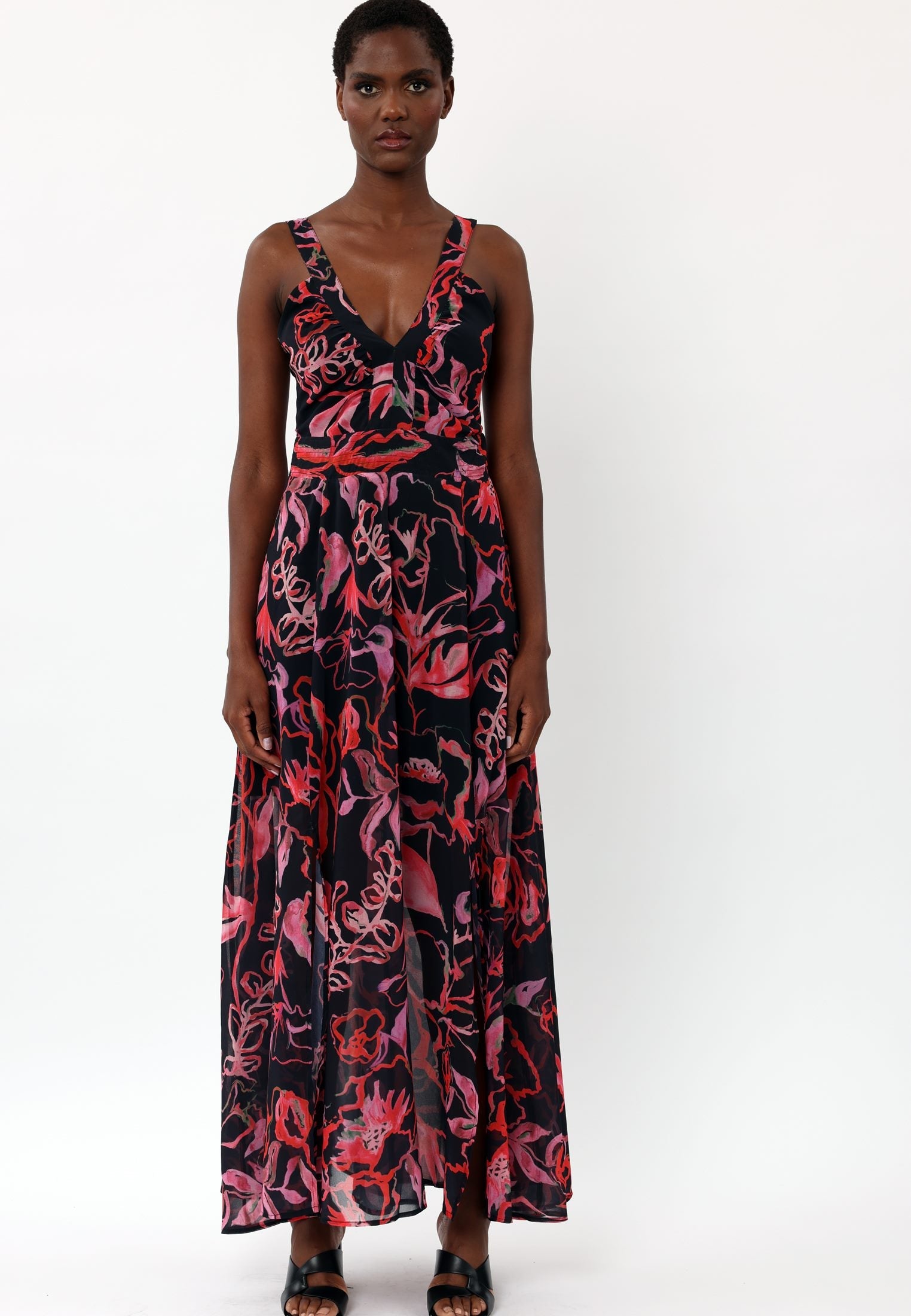 SUBLIME MAXI DRESS RISE POPPY RED