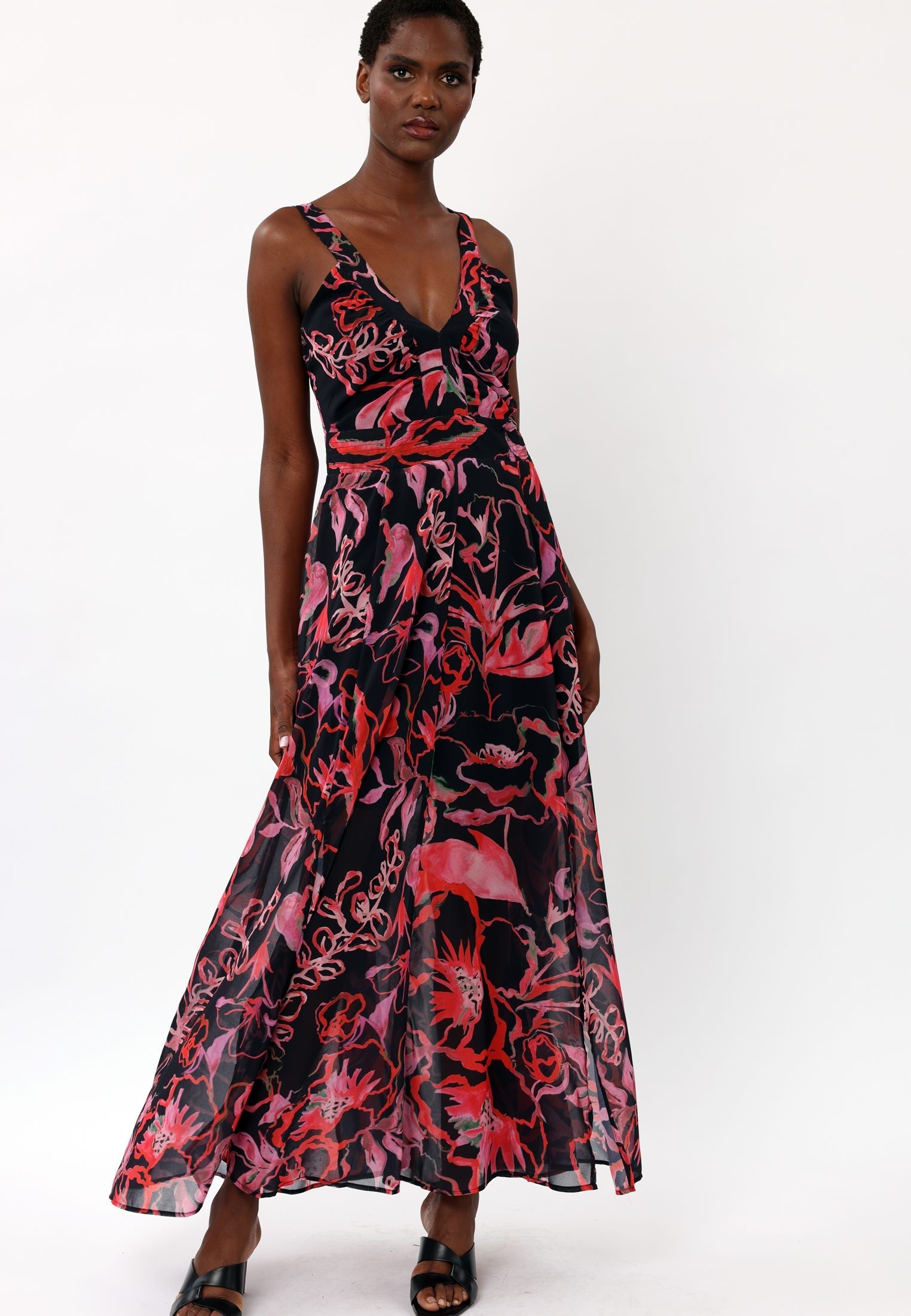 SUBLIME MAXI DRESS RISE POPPY RED