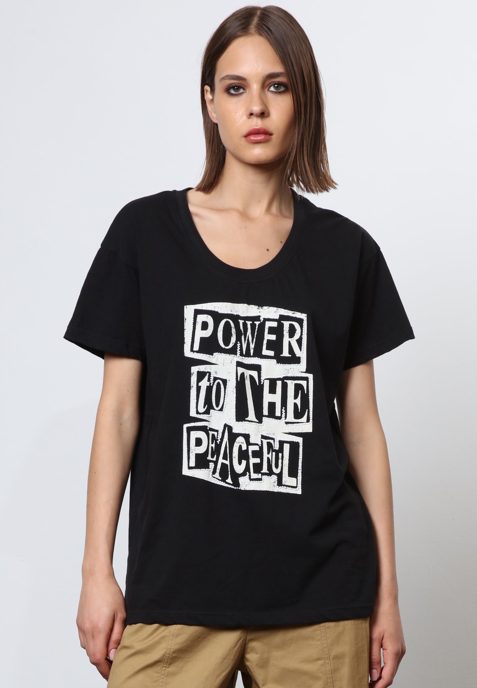 POWER BLACK T-SHIRT