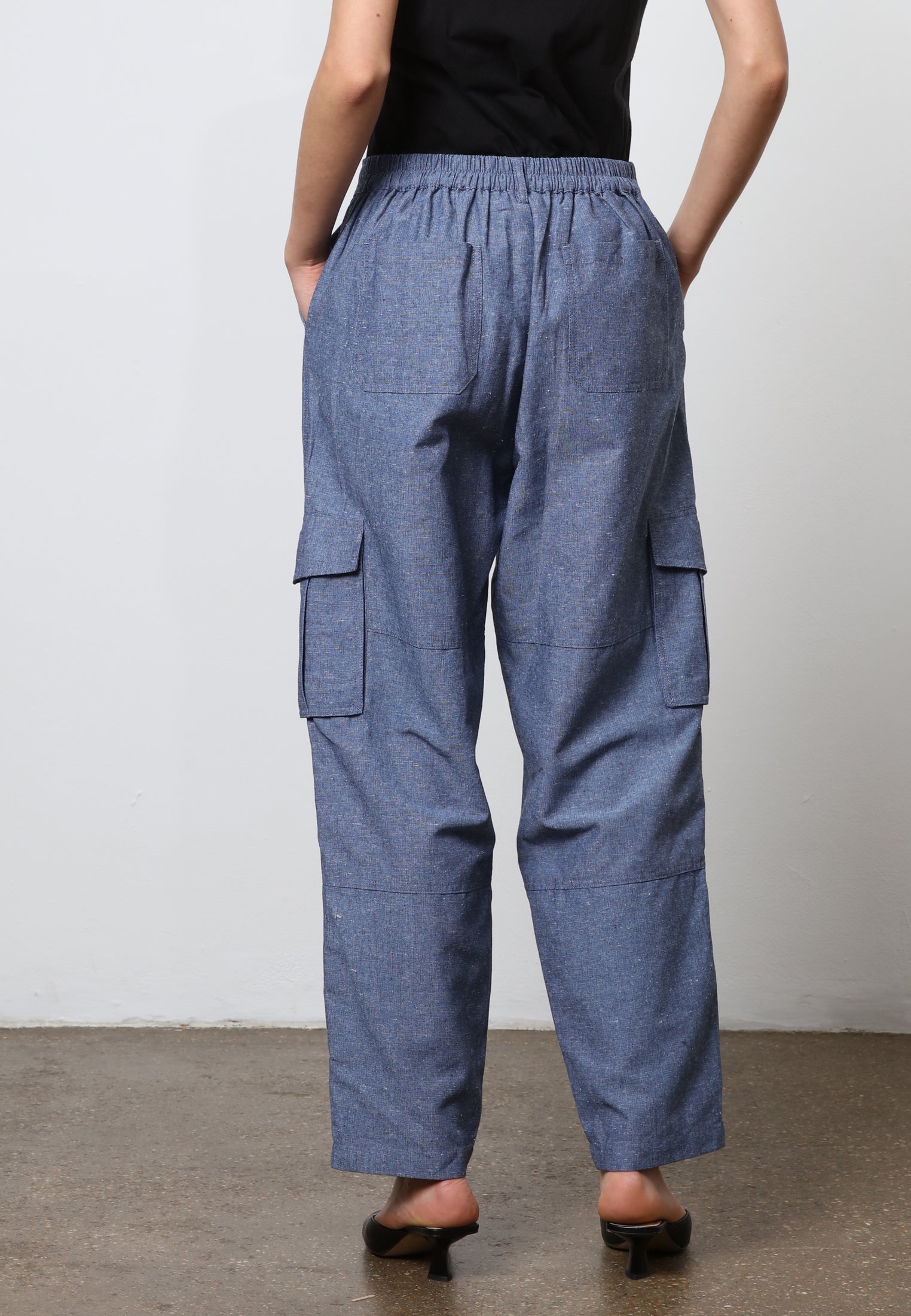 TRIBE TROUSERS BLUE