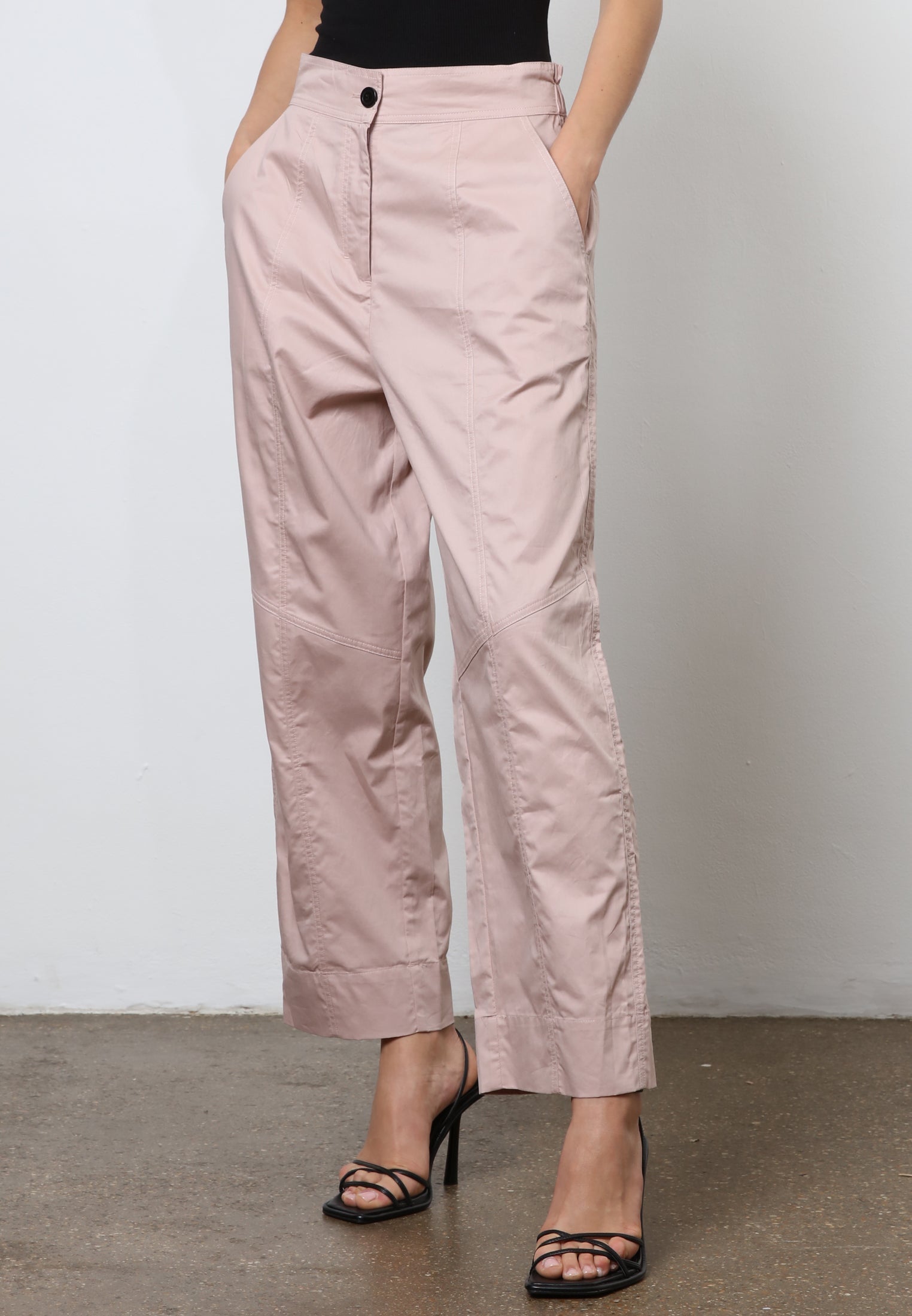 VIVID TROUSERS DUSTY ROSE