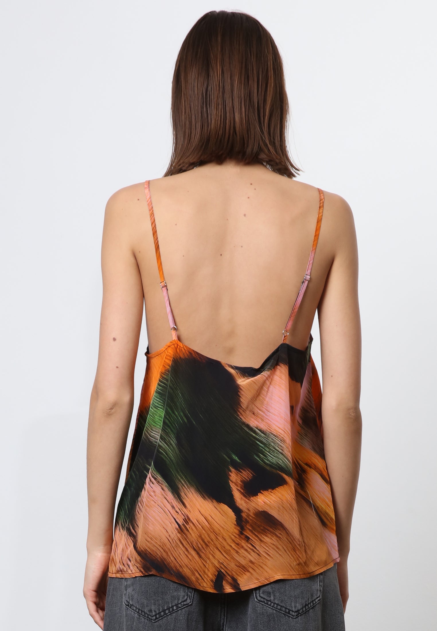 LUSTER CAMISOLE OBSCURE ORANGE