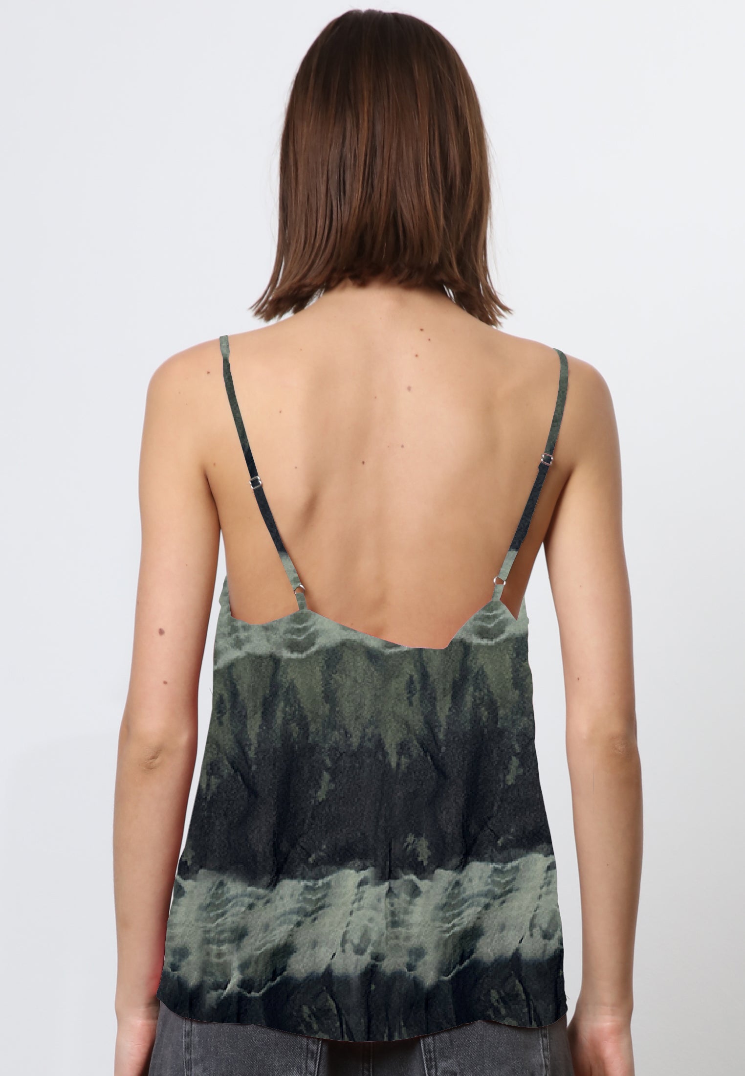 LUSTER CAMISOLE ELECTRA GREEN