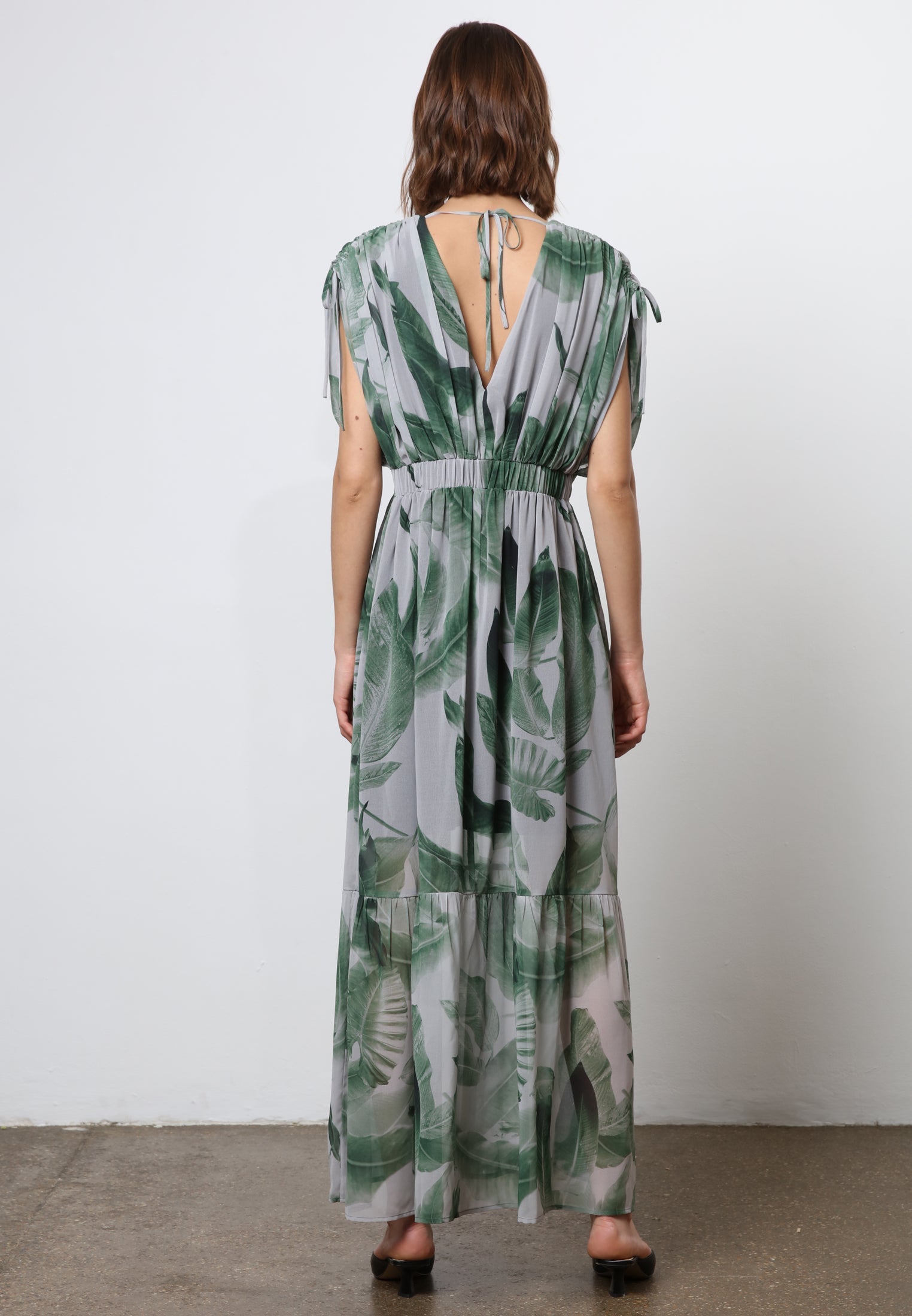 RADIANT MAXI DRESS BOTANIC GREEN