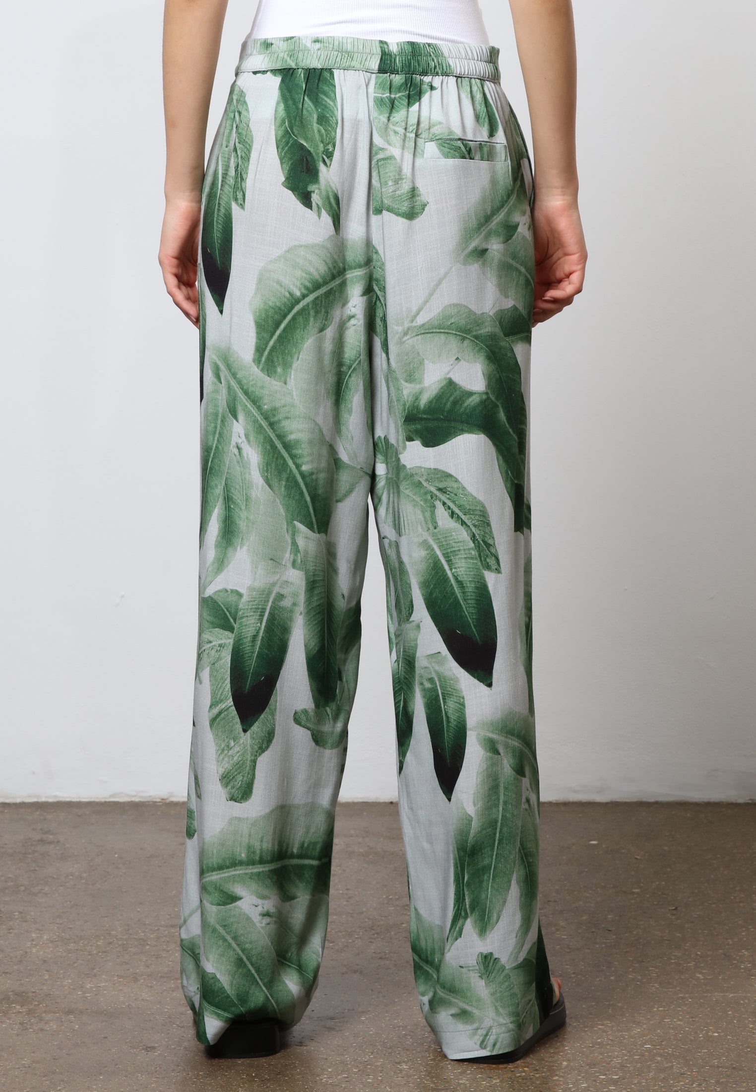 TIME TROUSERS BOTANIC GREEN