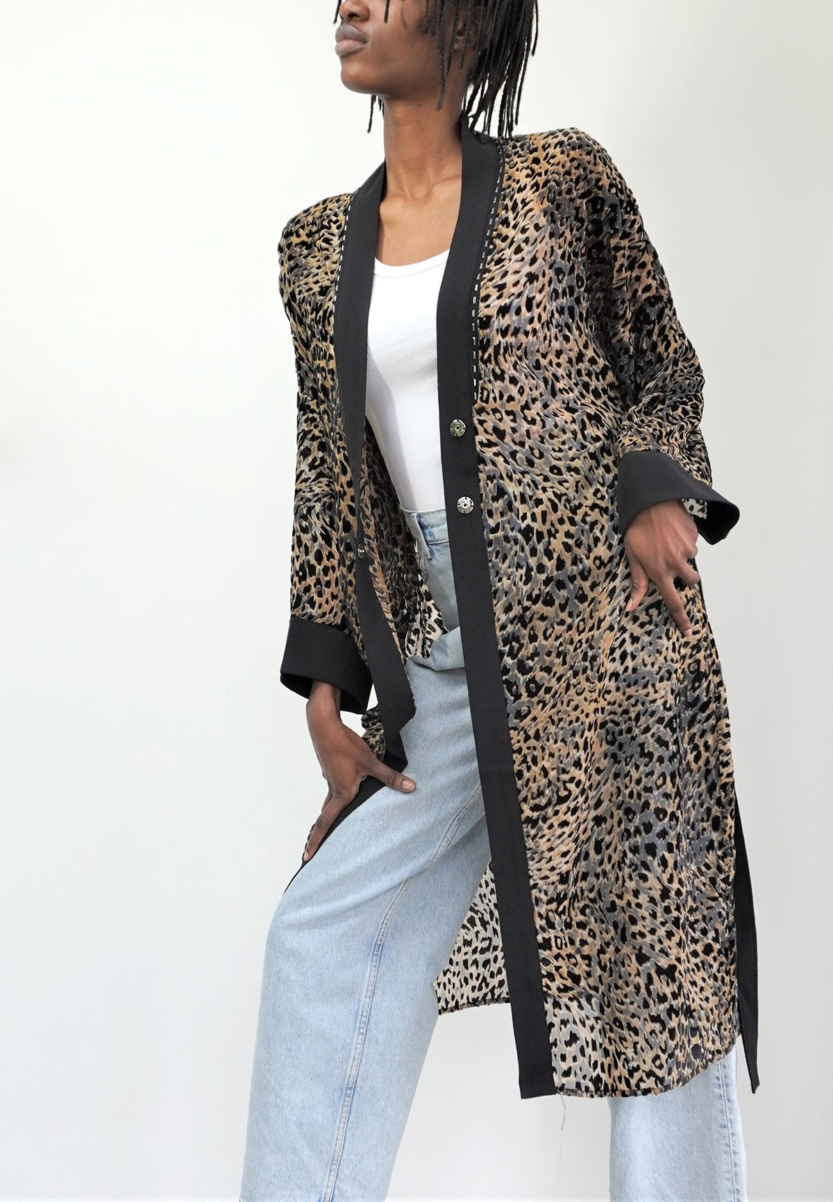 METHOD KAFTAN BURNOUT VELVET