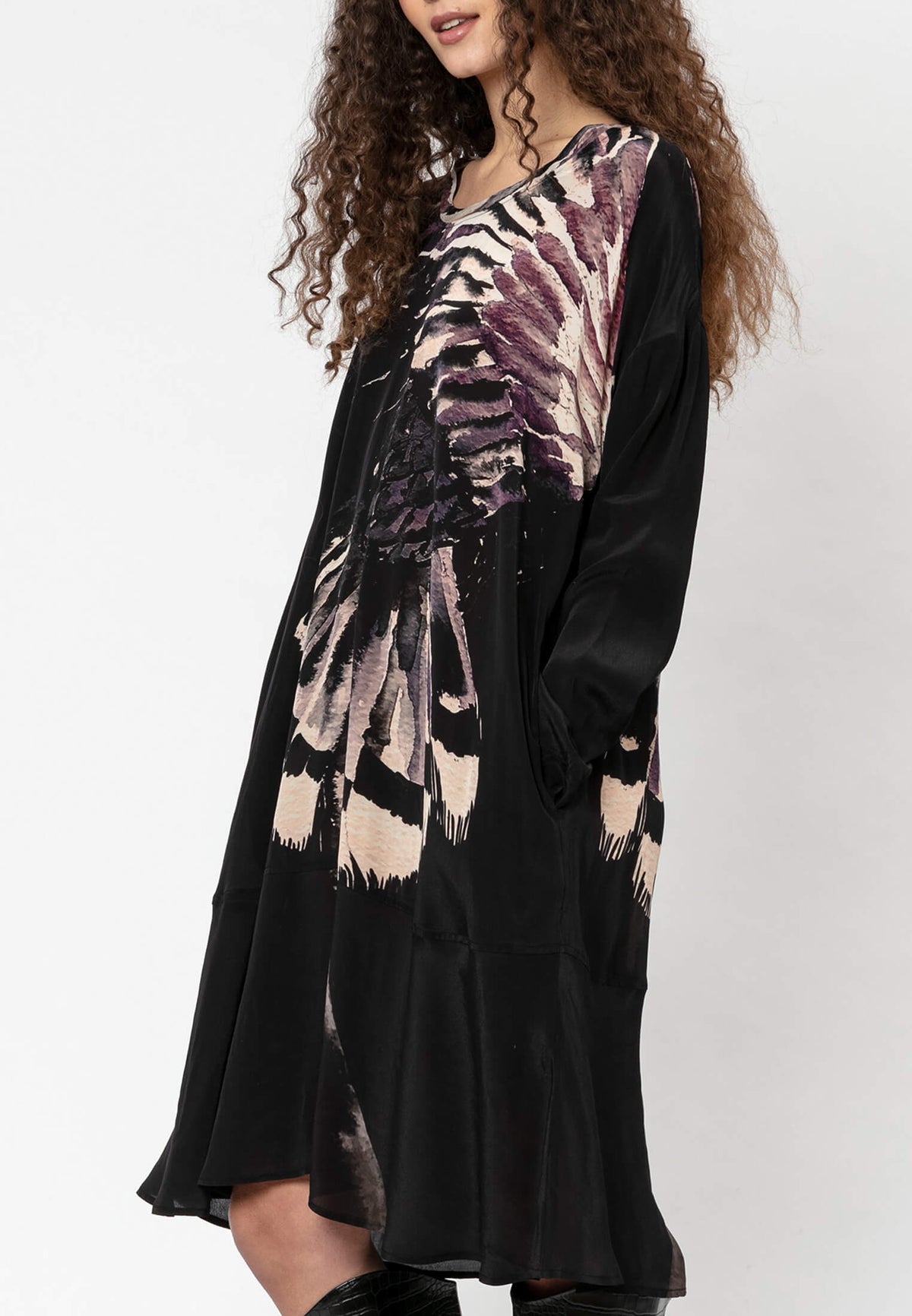 CONNECTION DRESS VOYAGE PRINT