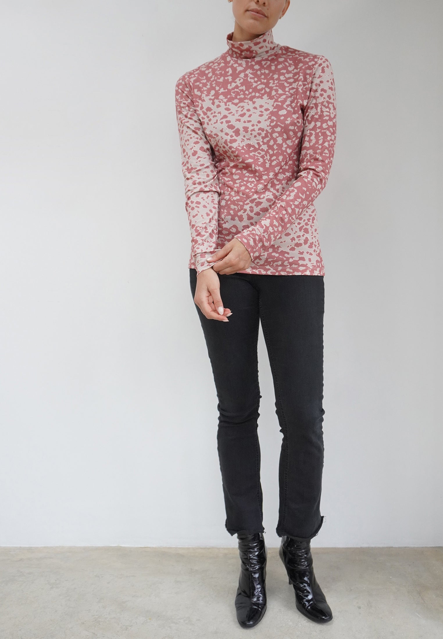 Angel print turtleneck online