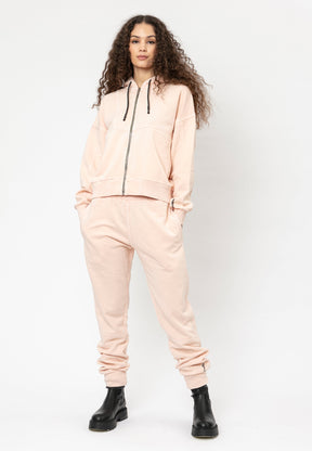 FIX TROUSERS WASHED PINK