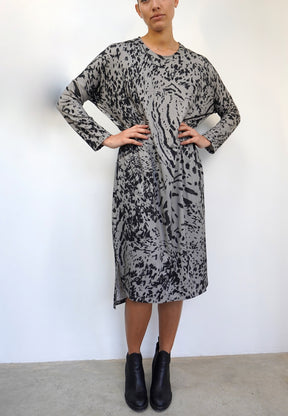 LINK DRESS DELICATE PINE