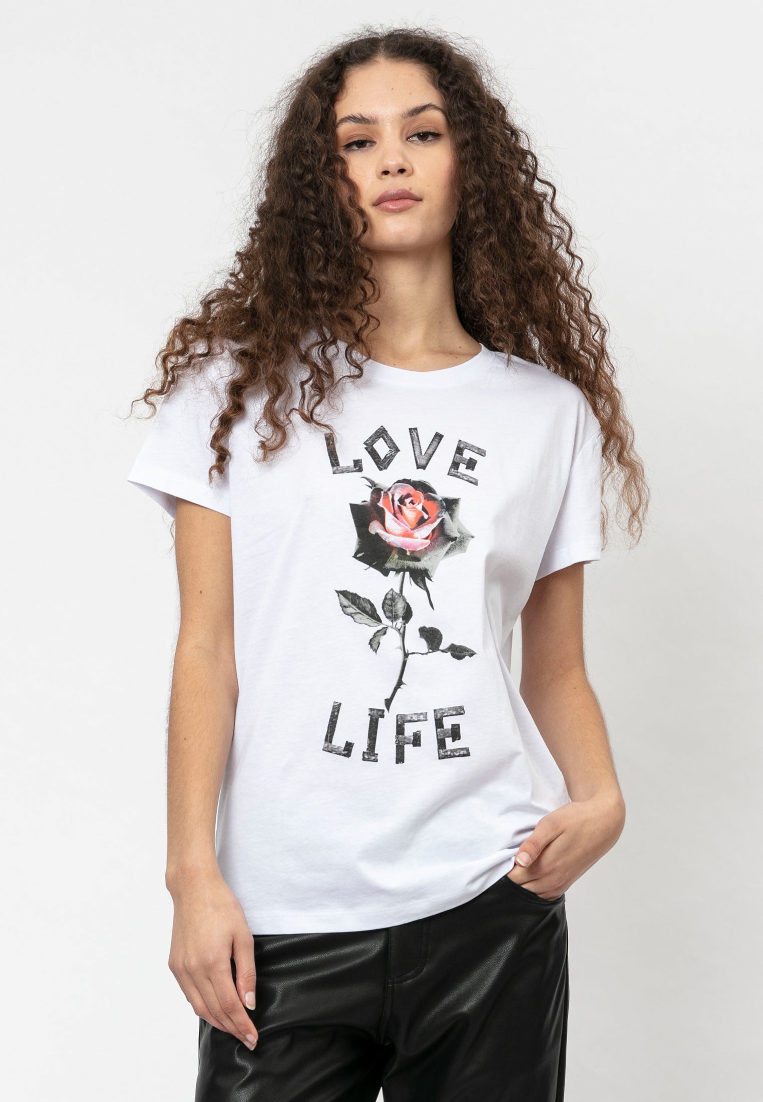 RELIGION Graphic Love Life White T-Shirt
