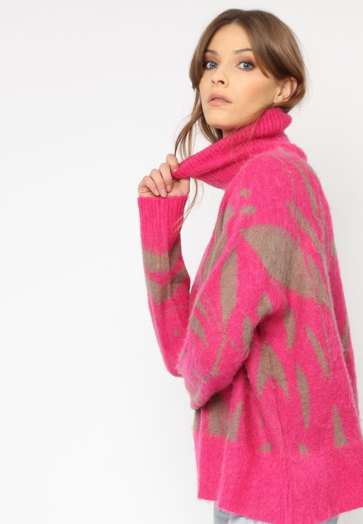 LUSH JUMPER MAGENTA