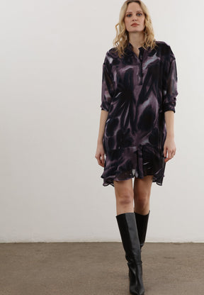 HORIZON DRESS FLOW LILAC