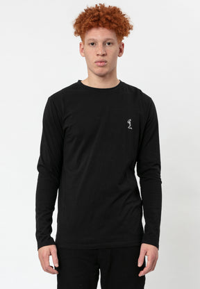 FREE LOVE TATTOO LS T-SHIRT BLACK