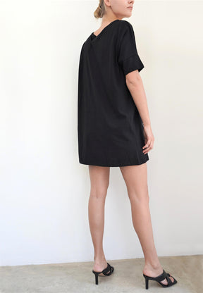 EFFECT DRESS BLACK & WHITE