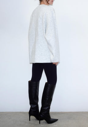 REBEL JUMPER OFF WHITE