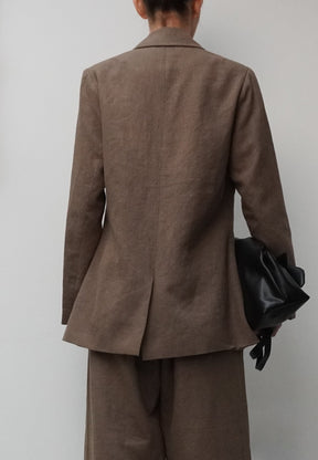 OUTLINE BLAZER BRINDLE