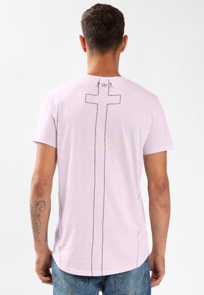 RELIGION Curve Organic Lavender T-Shirt