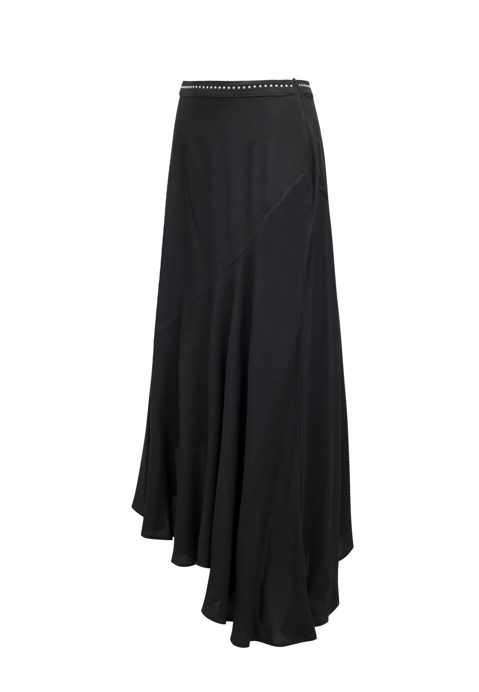 RELIGION Precious Black Maxi Skirt