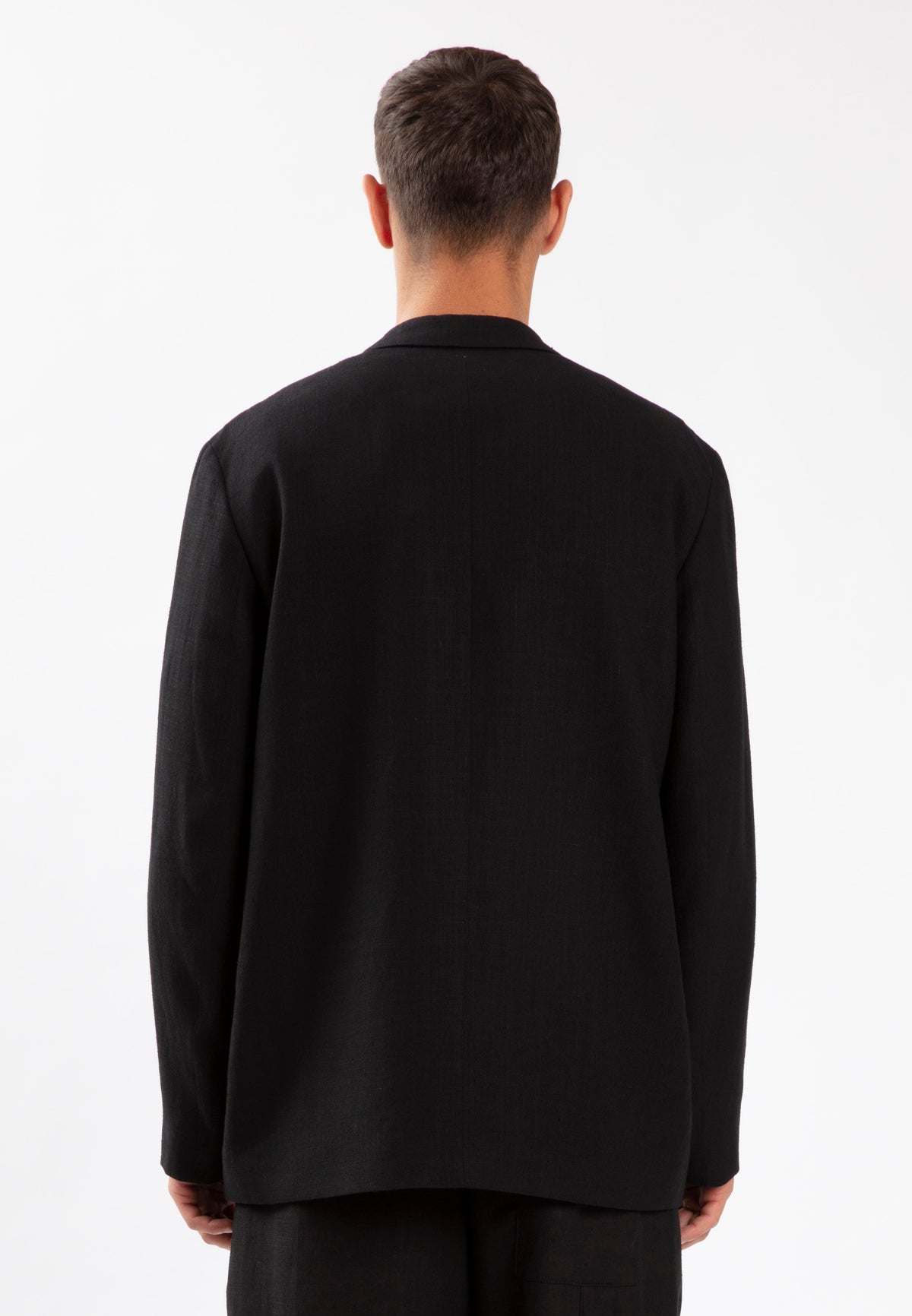 DOUBLE BREASTED JACKET BLACK