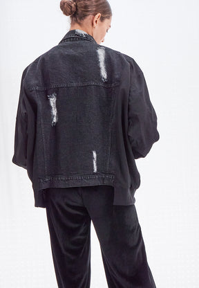 RELIGION Capricorn Oversized Denim Jacket