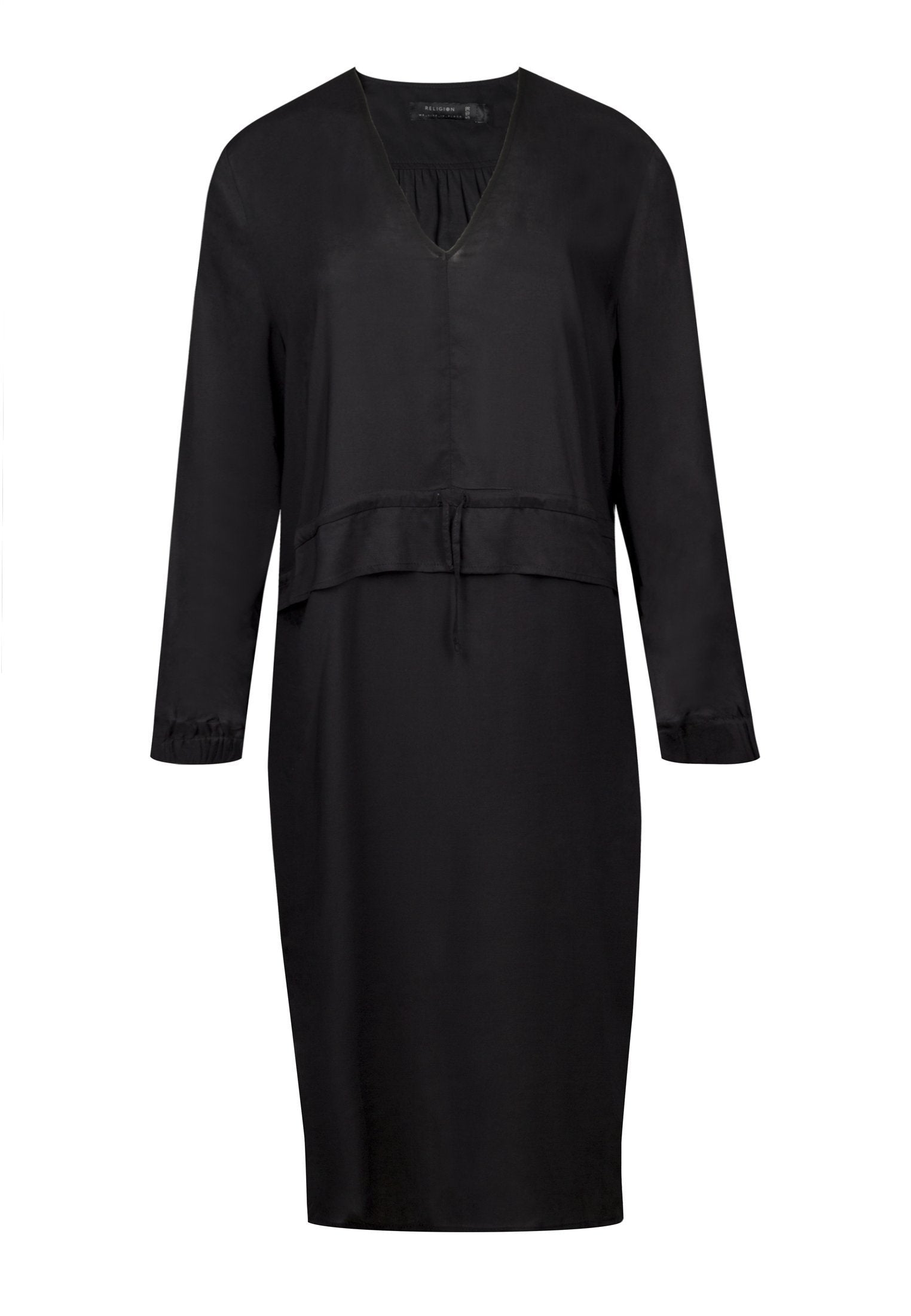 RELIGION Lively Black Dress