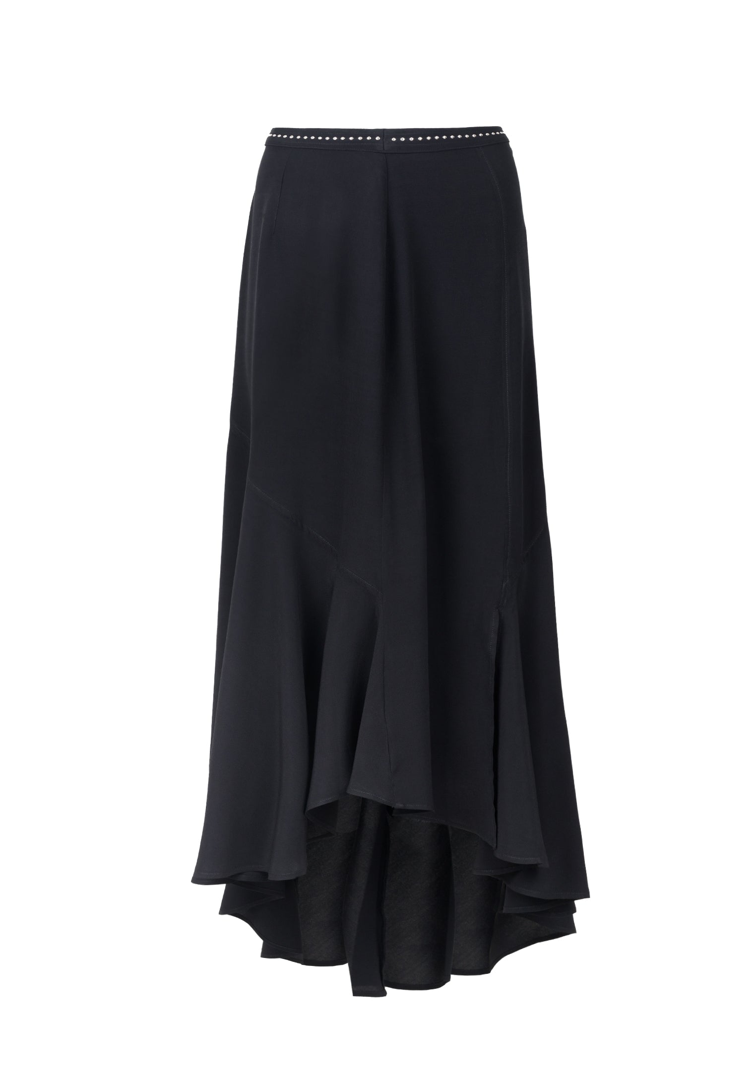RELIGION Precious Black Maxi Skirt