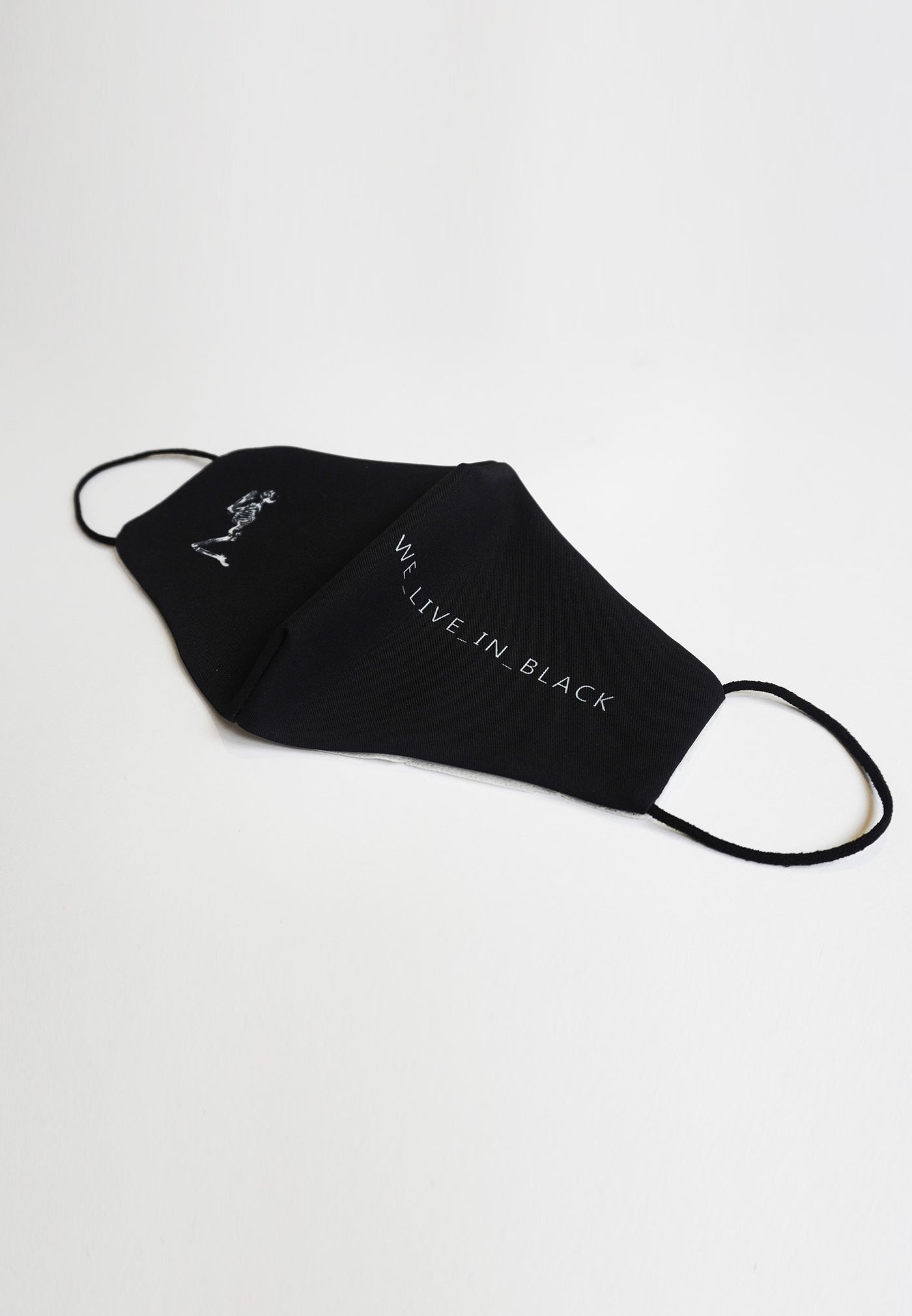 RELIGION Face Mask We Live In Black