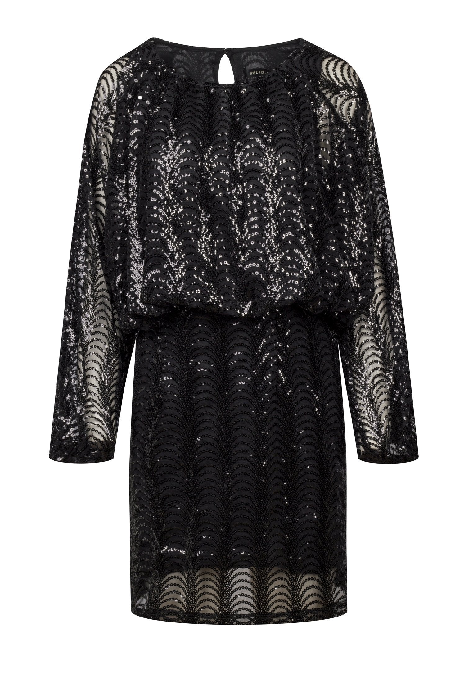 Religion sequin dress top
